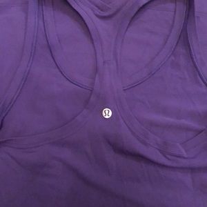 Purple Lululemon tank top